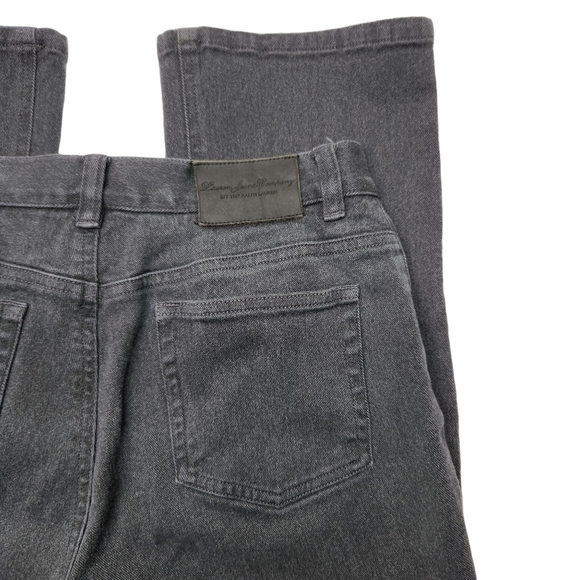 Ralph Lauren Boot Cut Jeans Charcoal Gray, Size 6 Petite - Picture 9 of 13